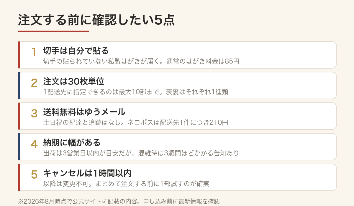 TOLOT Cardを注文する前に確認したい5つのポイント